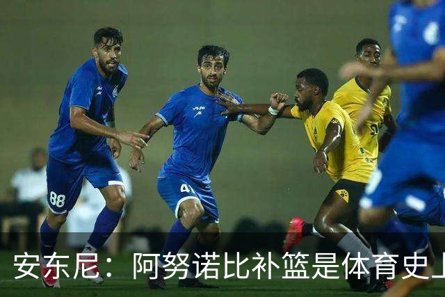安东尼：阿努诺比补篮是体育史上最伟大时刻